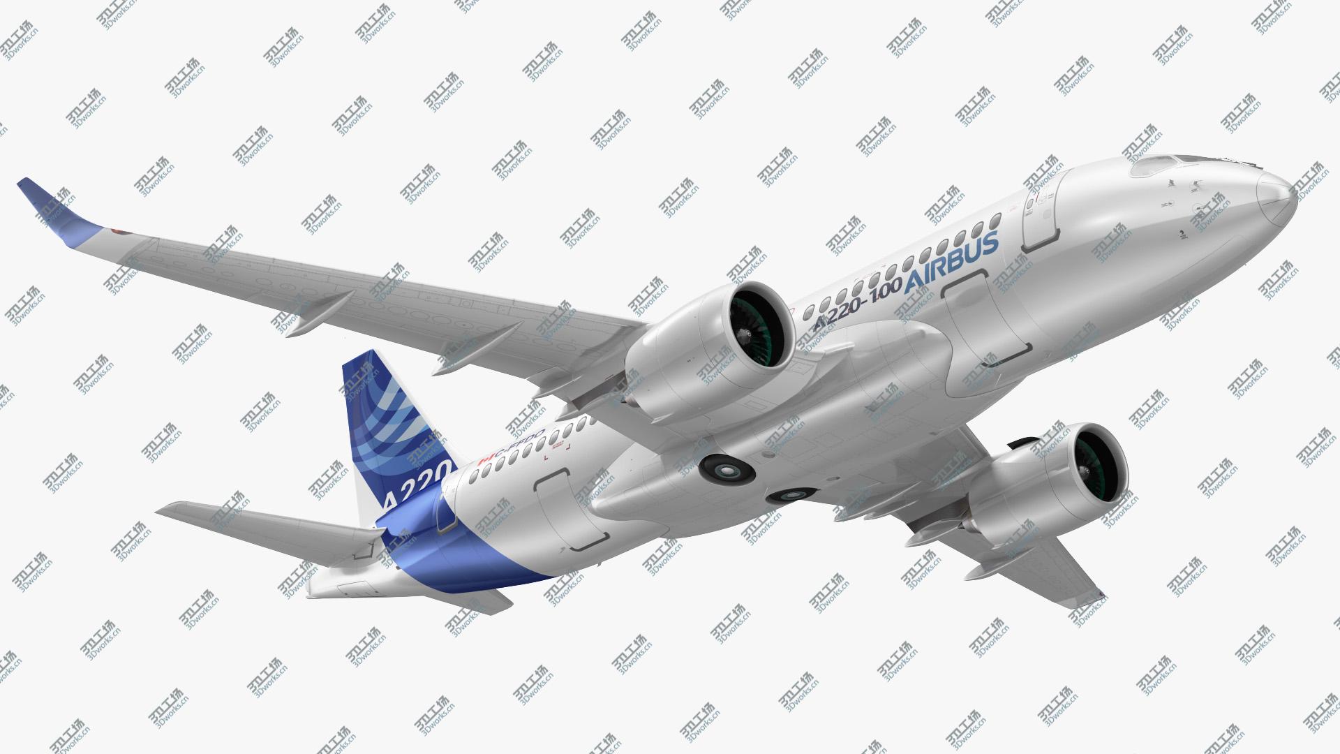 images/goods_img/20210313/3D model Airbus A220 100 Detailed Interior Rigged/1.jpg